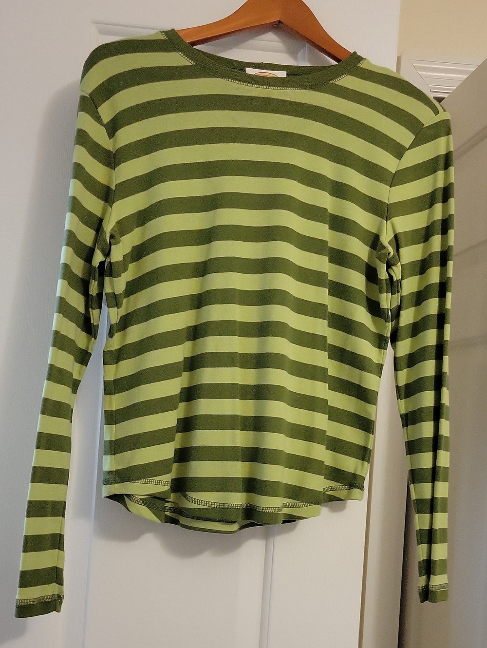 Talbot's Green Stripe Tee